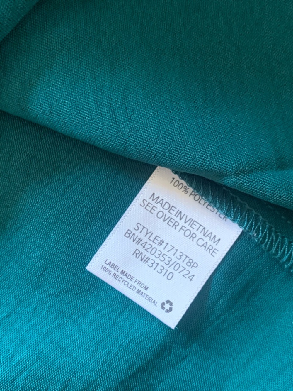 Stitch Fix Fortune + Ivy Chrissy Pleated Sleeve Blouse Dark Green - Picture 10 of 10